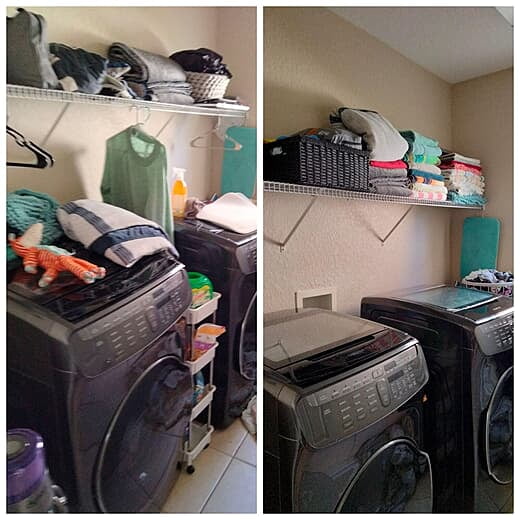 Laundry room Organizing